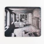 Foto de una alfombrilla de CHB Art&Design que muestra el interior de una casa, un detalle de estilo y comodidad.