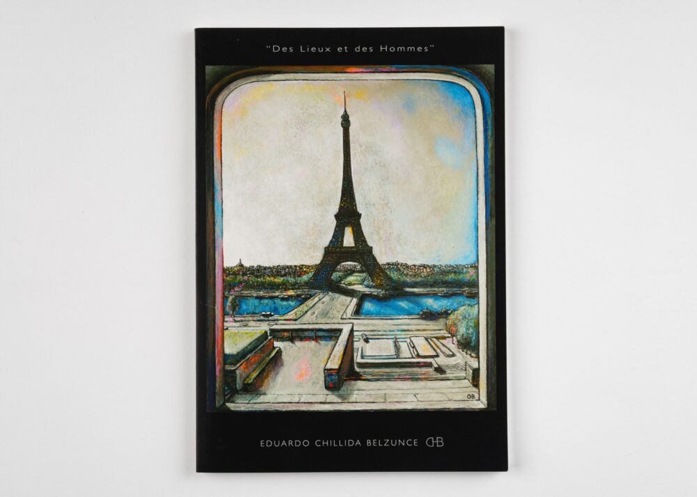 Imagen del catalogo 'Des lieux et des hommes: Torre Eiffel' de CHB Art & Design, con una cubierta ilustrando la famosa torre.